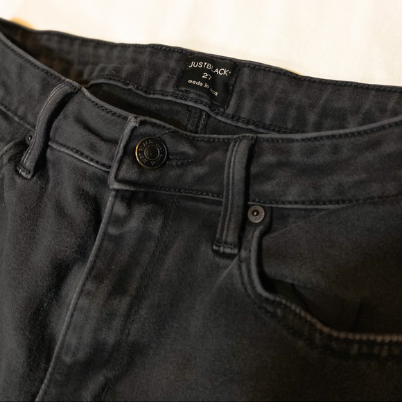 💣5/$25 JUSTBLACK Black Jeans - Picture 3 of 5